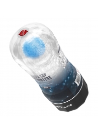 Прозрачный текстурированный мастурбатор Vacuum Cup Masturbator Planet - Baile - в Воронеже купить с доставкой