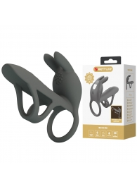 Серая стимулирующая насадка на пенис Matty - Baile - в Воронеже купить с доставкой