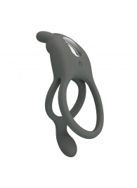Серое эрекционное виброкольцо Dwayne - Baile - в Воронеже купить с доставкой