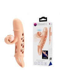 Телесная вибронасадка на пенис Mind-blowing Miracles - Baile - в Воронеже купить с доставкой