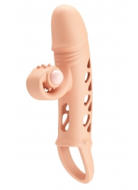 Телесная вибронасадка на пенис Mind-blowing Miracles - Baile - в Воронеже купить с доставкой