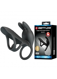 Черная стимулирующая насадка на пенис Matty - Baile - в Воронеже купить с доставкой