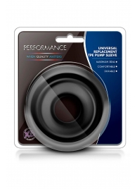 Черный уплотнитель на вакуумную помпу Replacement Pump Sleeve - Blush Novelties - в Воронеже купить с доставкой