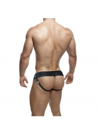 Телесный фаллопротез на черных эластичных ремнях 7 Inch Hollow Strap On - 17 см. - Blush Novelties - купить с доставкой в Воронеже