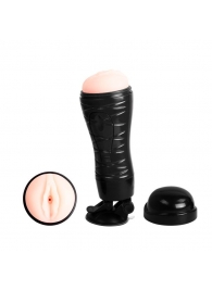 Мастурбатор-вагина Flora с присоской в основании - Baile - в Воронеже купить с доставкой