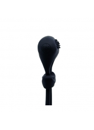 Чёрное лассо на пенис с вибрацией - Baile - в Воронеже купить с доставкой