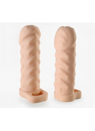 Телесная насадка-удлинитель Kleon - 15 см. - Sitabella - в Воронеже купить с доставкой