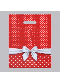 Пакет «Скарлетт» с вырубной ручкой (30х38 см) - Сима-Ленд - купить с доставкой в Воронеже