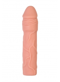 Телесная удлиняющая насадка с подхватом - 19 см. - ToyFa - в Воронеже купить с доставкой