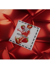 Саше лубриканта для орального секса SGAN со вкусом клубники - 5 мл. - SGAN - купить с доставкой в Воронеже