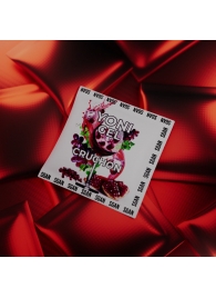 Саше лубриканта для орального секса SGAN со вкусом крюшона - 5 мл. - SGAN - купить с доставкой в Воронеже