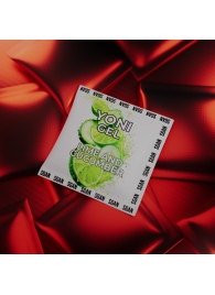 Саше лубриканта для орального секса SGAN со вкусом лайма и огурца - 5 мл. - SGAN - купить с доставкой в Воронеже