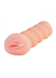 Мастурбатор-вагина с вибрацией и углублениями под пальцы - 16 см. - Baile - в Воронеже купить с доставкой