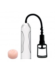 Помпа мужская со вставкой в виде вагины - 25 см. - Baile - в Воронеже купить с доставкой