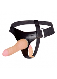 Фаллопротез на трусиках с вагинальной пробкой - 16,5 см. - Baile - купить с доставкой в Воронеже