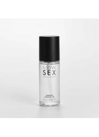 Съедобное cогревающее массажное масло Slow Sex - 50 мл. - Bijoux Indiscrets - купить с доставкой в Воронеже