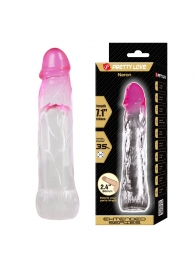 Прозрачная насадка-удлинитель Neron - 18 см. - Baile - в Воронеже купить с доставкой