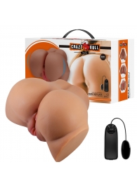 Карамельный мастурбатор-полуторс Emilia с вибрацией - Baile - в Воронеже купить с доставкой