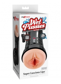 Мастурбатор-вагина в колбе Super Luscious Lips - Pipedream - в Воронеже купить с доставкой