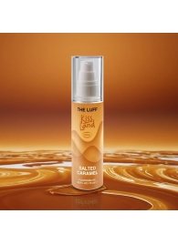 Съедобное массажное масло Kiss Land Salted Caramel - 75 мл. - THE LUFF - купить с доставкой в Воронеже