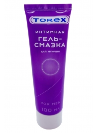 Гель-смазка на водной основе For Men - 100 мл. - Torex - купить с доставкой в Воронеже