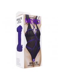 Фиолетовая верёвка для связывания и фиксации Bind Tie - 9,14 м. - Doc Johnson - купить с доставкой в Воронеже