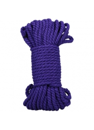 Фиолетовая верёвка для связывания и фиксации Bind Tie - 15,24 м. - Doc Johnson - купить с доставкой в Воронеже