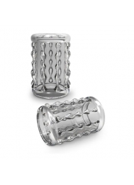 Прозрачная насадка с бороздками STAY HARD COCK SLEEVE 04 CLEAR - Blush Novelties - в Воронеже купить с доставкой