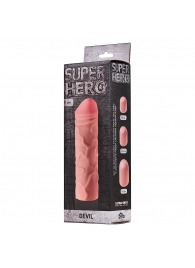 Фаллоудлинитель SUPER HERO Dewil - 17,5 см. - Lola Games - в Воронеже купить с доставкой