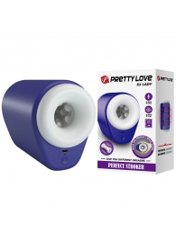 Синий автоматический вибромастурбатор Dj Lady - Baile - в Воронеже купить с доставкой