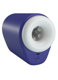 Синий автоматический вибромастурбатор Dj Lady - Baile - в Воронеже купить с доставкой