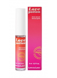 Возбуждающий блеск для губ Love Potion - 8 мл. - Love to Love - купить с доставкой в Воронеже