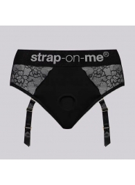Трусики для фиксации насадок Strap-on-me Harness Lingerie Diva XS - Strap-on-me - купить с доставкой в Воронеже