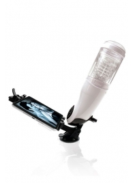 Перезаряжаемый мастурбатор-вагина с держателем для мобильных устройств Extreme Toyz Me - Pipedream - в Воронеже купить с доставкой