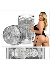 Прозрачный двусторонний мастурбатор Fleshlight Quickshot Mia Malkova - Fleshlight - в Воронеже купить с доставкой