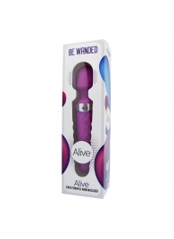 Фиолетовый wand-вибратор Be Wanded - 20 см. - Adrien Lastic