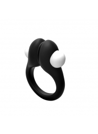 Черное эрекционное кольцо Zippy Vibrating Ring With Bullet - Adrien Lastic - в Воронеже купить с доставкой