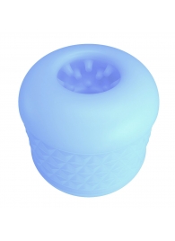 Голубой сквозной мастурбатор Cole - Baile - в Воронеже купить с доставкой