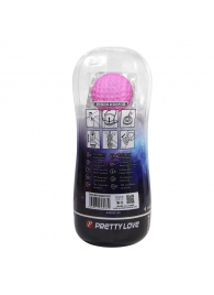 Прозрачный мастурбатор с подвижным шариком - Baile - в Воронеже купить с доставкой