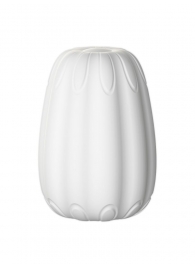 Белый мастурбатор-яйцо Bisedze - LoveStore - в Воронеже купить с доставкой