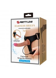 Женский страпон с эффектом эякуляции Kyton - Baile - купить с доставкой в Воронеже