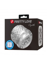 Прозрачный сквозной мастурбатор Crystle - Baile - в Воронеже купить с доставкой