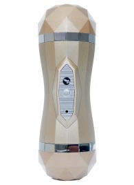 Двусторонний мастурбатор с вибрацией Double Delight - вагина и ротик - Boys of Toys - в Воронеже купить с доставкой