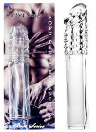 Прозрачная насадка-удлинитель Perfect Sleeve - 19 см. - Boys of Toys - в Воронеже купить с доставкой