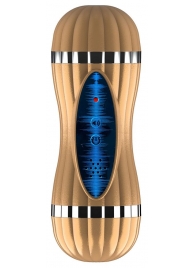 Мастурбатор-вагина с вибрацией в колбе Bevis - Boys of Toys - в Воронеже купить с доставкой