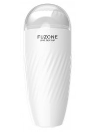 Белый мастурбатор с вибрацией в колбе Fuzone - Boys of Toys - в Воронеже купить с доставкой