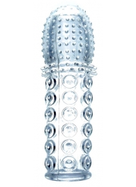 Прозрачная закрытая насадка на пенис - 13,5 см. - Boys of Toys - в Воронеже купить с доставкой