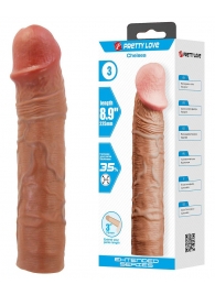 Удлиняющая насадка на пенис Chelsea - 22,5 см. - Baile - в Воронеже купить с доставкой