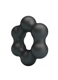 Черное эрекционное кольцо Clauzell - Baile - в Воронеже купить с доставкой