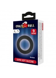 Черное эрекционное кольцо Brodan - Baile - в Воронеже купить с доставкой